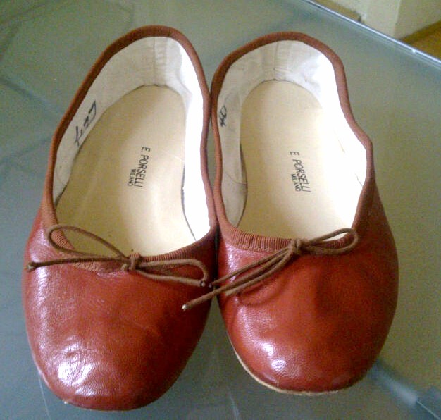 Porselli in Terracotta, Toast Shoes, 